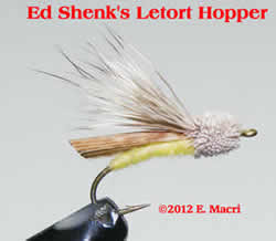 Letort Hopper from Ed Shenk's Letort Hopper at www.flyfisher.com
