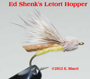 Ed Shenk's Letort Hopper: Flies, Techniques and Methods by Gene Macri at www.flyfisher.com