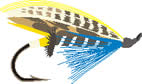 Blue Charm Steelhead and Salmon Fly from www.flyfisher.com