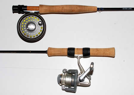 Fly Fishing and Spin fishing outfit on How to Buy From Sierra Trading Post at www.flyfisher.com